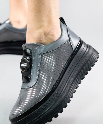 Pantofi casual piele naturala- KIRA 2