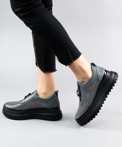 Pantofi casual piele naturala- KIRA 2