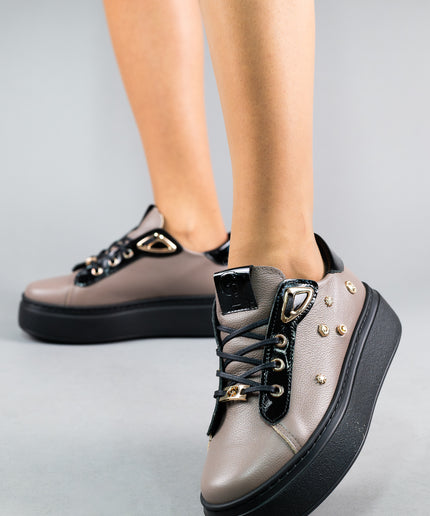 Pantofi sport piele naturala- RALUCA 2