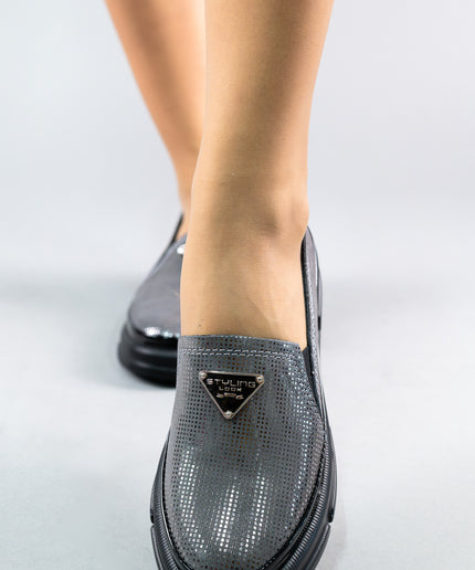 Pantofi casual din piele naturala- LETI 3