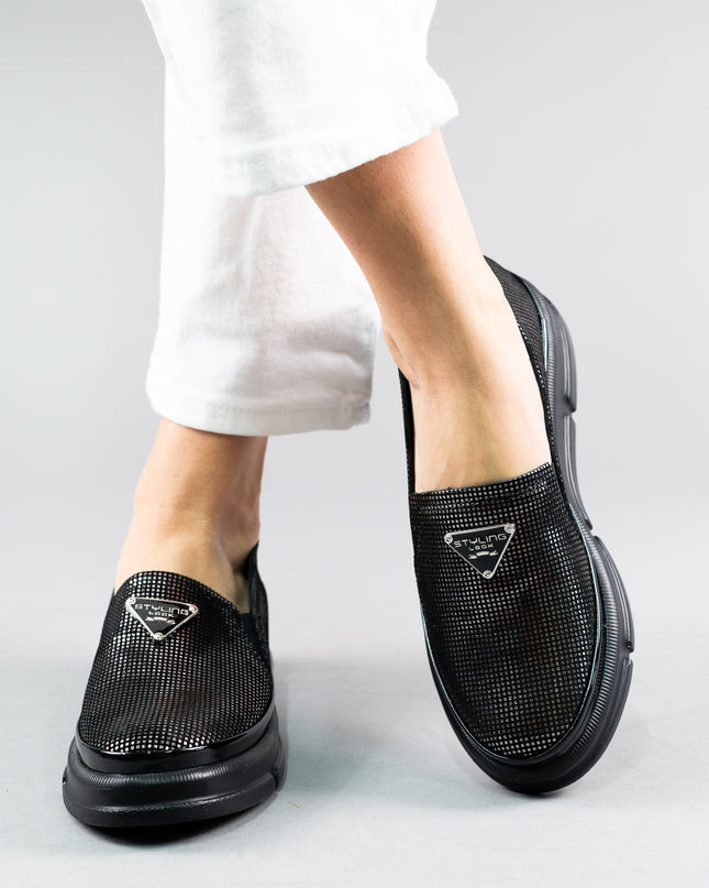 Pantofi casual din piele naturala- LETI 2