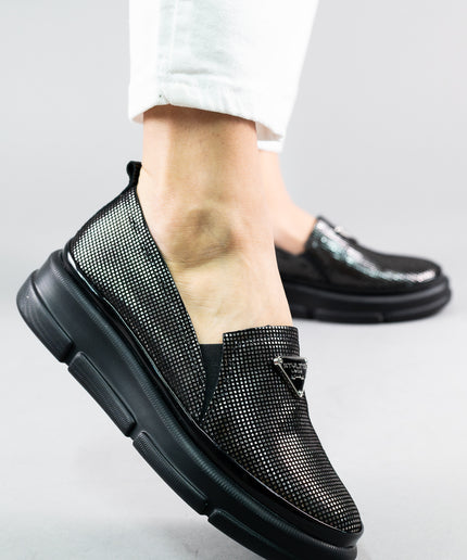 Pantofi casual din piele naturala- LETI 2