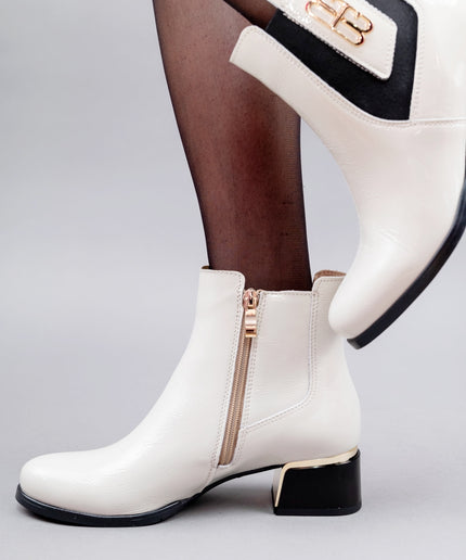 Ghete piele naturala- LIDIA