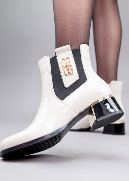 Ghete piele naturala- LIDIA