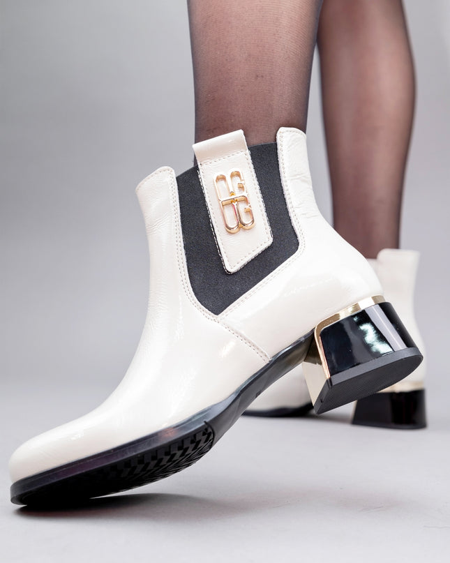 Ghete piele naturala- LIDIA