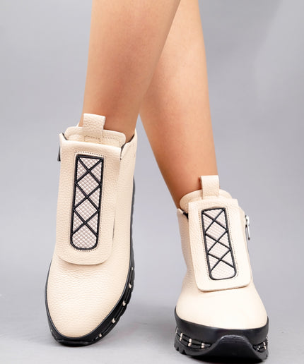 Ghete piele naturala- ZOE 2