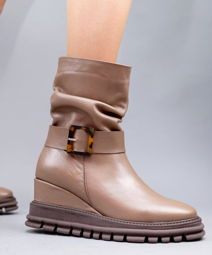 Ghete piele naturala- ANDRA 1