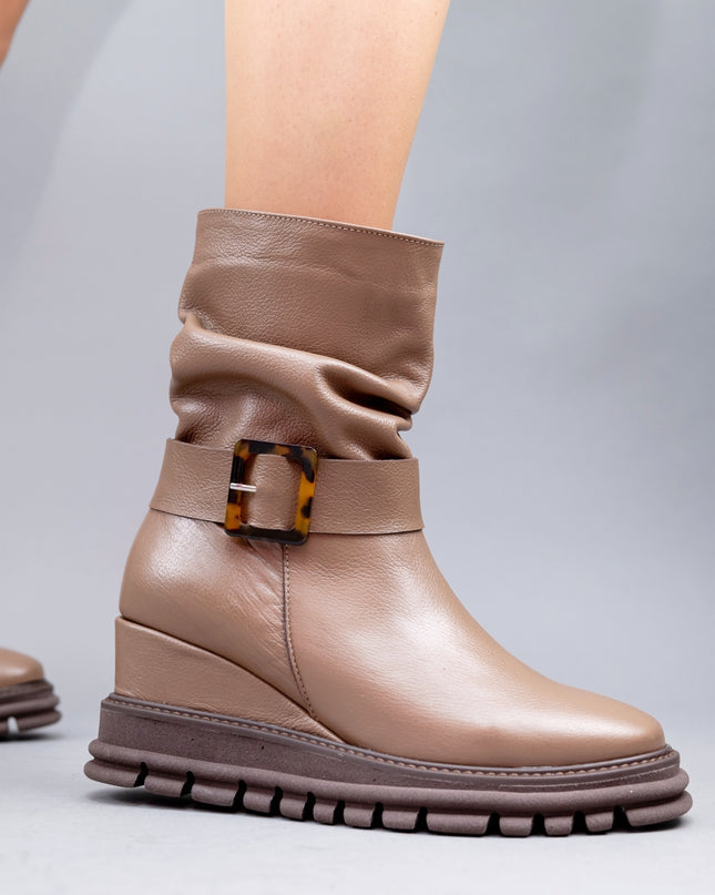 Ghete piele naturala- ANDRA 1