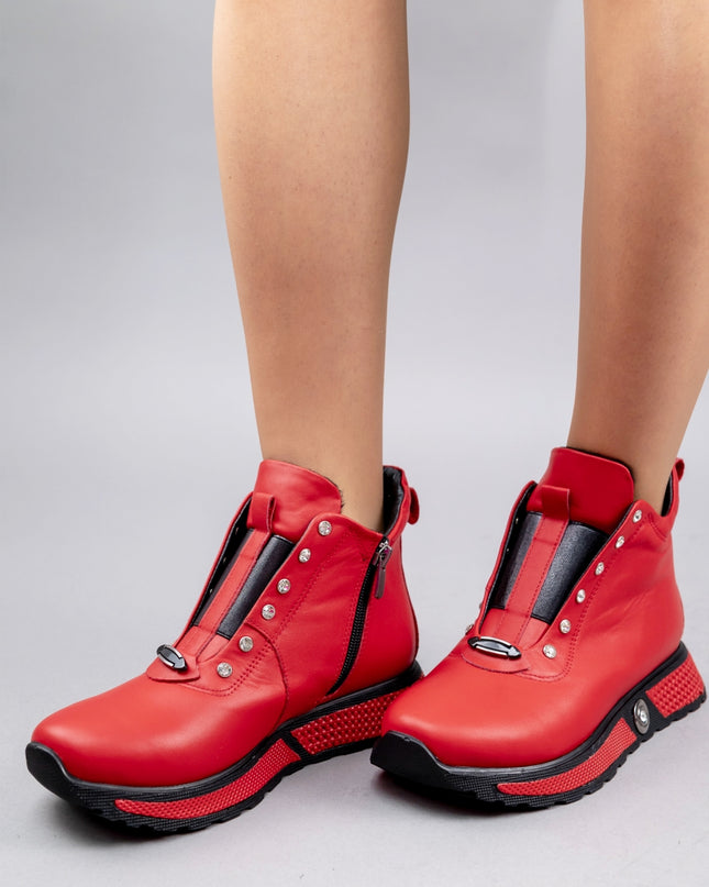 Ghete piele naturala- LUCY 2