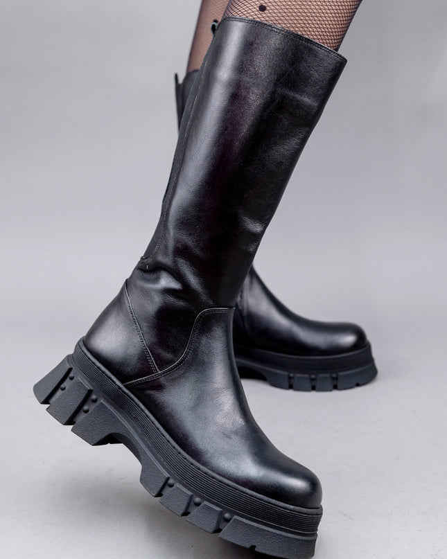 Ghete piele naturala-AMBRO 4