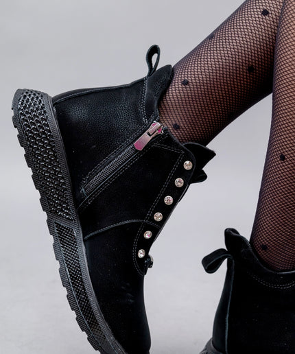 Ghete piele naturala- LUCY 1