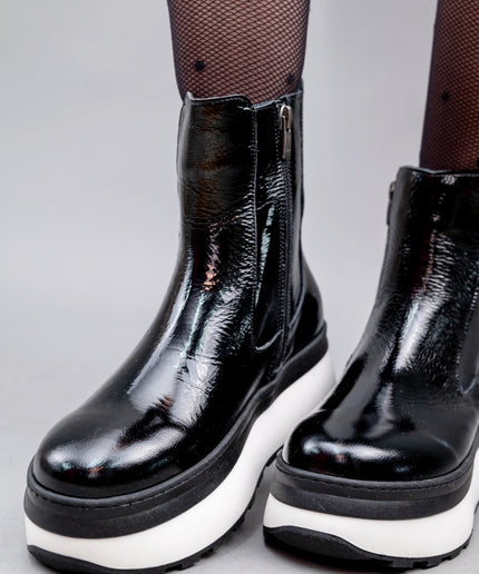 Ghete piele naturala- ZENOVIA