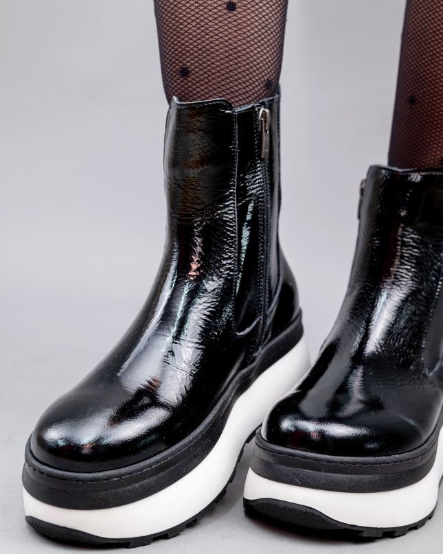 Ghete piele naturala- ZENOVIA