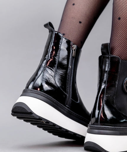 Ghete piele naturala- ZENOVIA