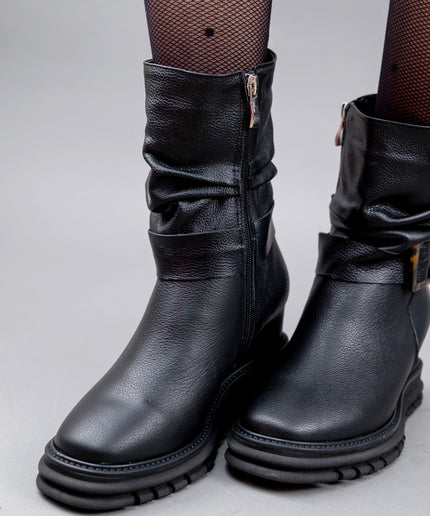 Ghete piele naturala- ANDRA 2