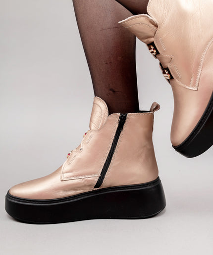 Ghete piele naturala- DOLY 1