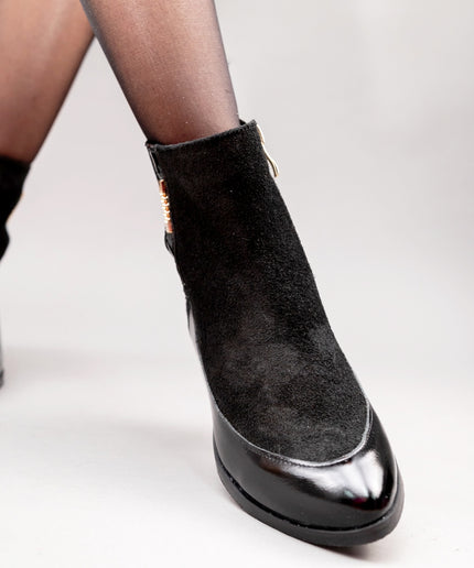 Botine piele naturala- VICTORIA