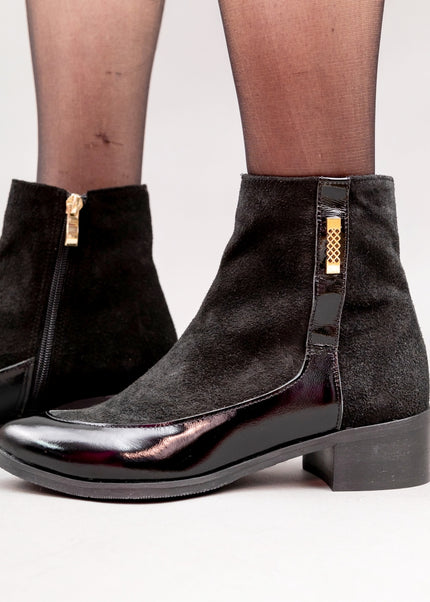 Botine piele naturala- VICTORIA