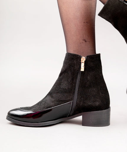 Botine piele naturala- VICTORIA