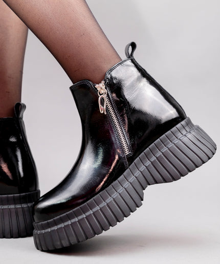 Ghete piele naturala- BEATA