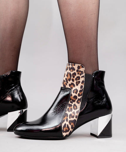 Botine piele naturala- MARGA