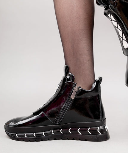 Ghete piele naturala- ZOE 1