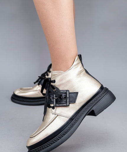 Ghete piele naturala- ILARIA 1