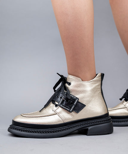 Ghete piele naturala- ILARIA 1