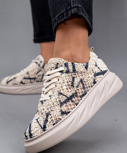 Pantofi Casual Dantela- AYMA 3