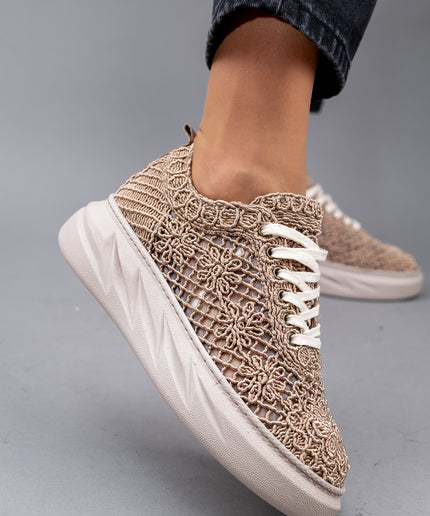 Pantofi Casual Dantela- AYMA 4