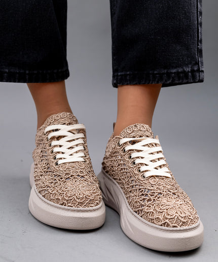 Pantofi Casual Dantela- AYMA 4