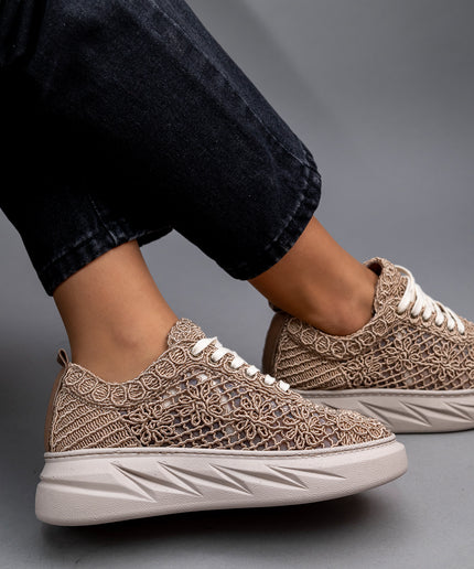 Pantofi Casual Dantela- AYMA 4