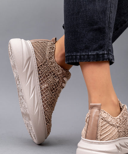 Pantofi Casual Dantela- AYMA 4