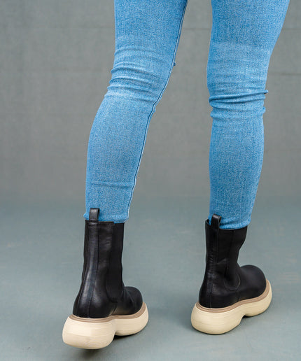 Ghete piele naturala-RANIA 1